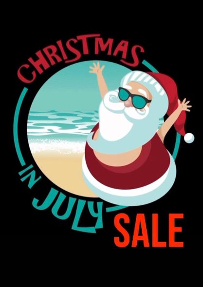 Christmas In July Sale!